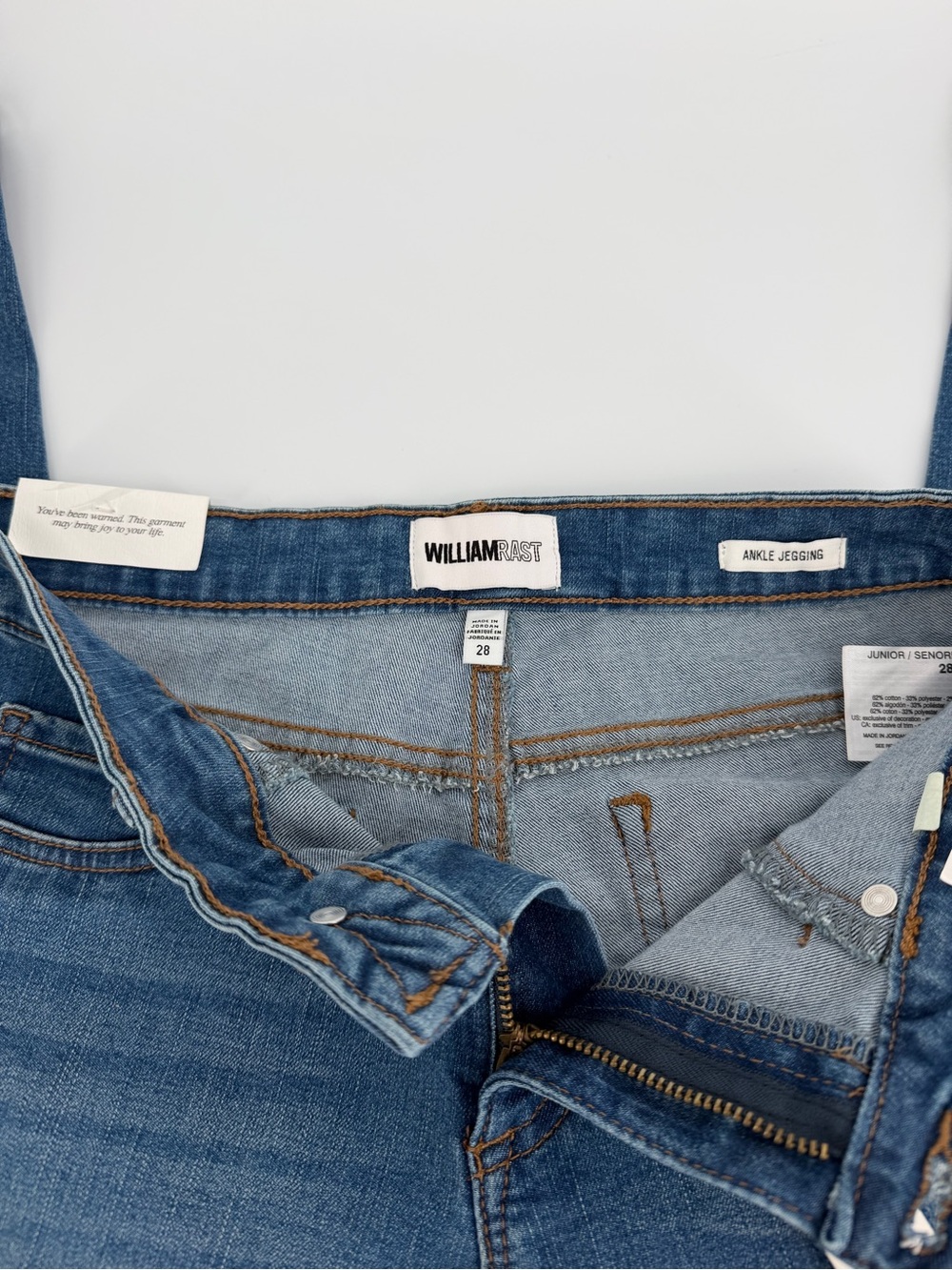William Rast Womens Ankle Jegging Jeans Size 28 Mother Nature NWT Stretch - Picture 8 of 16